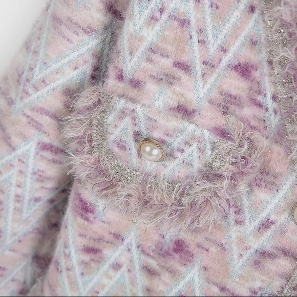 35 POSH LIVE DESIGNER PARISIAN FASHION COCO STYLE JACKET - Picture 6 of 7